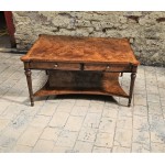 Wine Table Burr Walnut Medium NOW SOLD